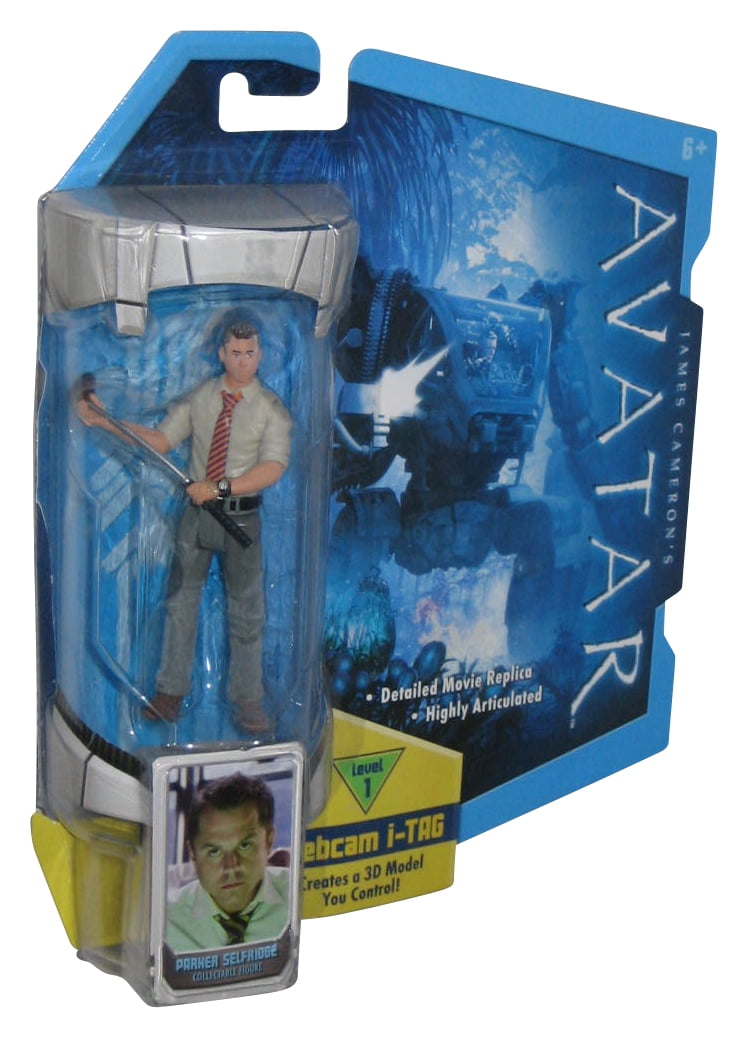 James Cameron's Avatar Parker Selfridge (2009) Mattel Collectible Action  Figure