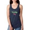 thumbnail image 1 of Friendship Day Green Pink Racerback Tank Women -Image by Shutterstock, Female XX-Large, 1 of 4