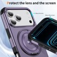 thumbnail image 5 of For iPhone 17 Pro Max Magnetic 360° Rotating Holder Phone Case,Purple,For iPhone 17 Pro Max, 5 of 9