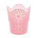 thumbnail image 1 of Bolígrafo de almacenamiento con brochas de flores huecas, contenedor, organizador de escritorio, organizador, regalo, rosa Feliz Sencillez, 1 of 5