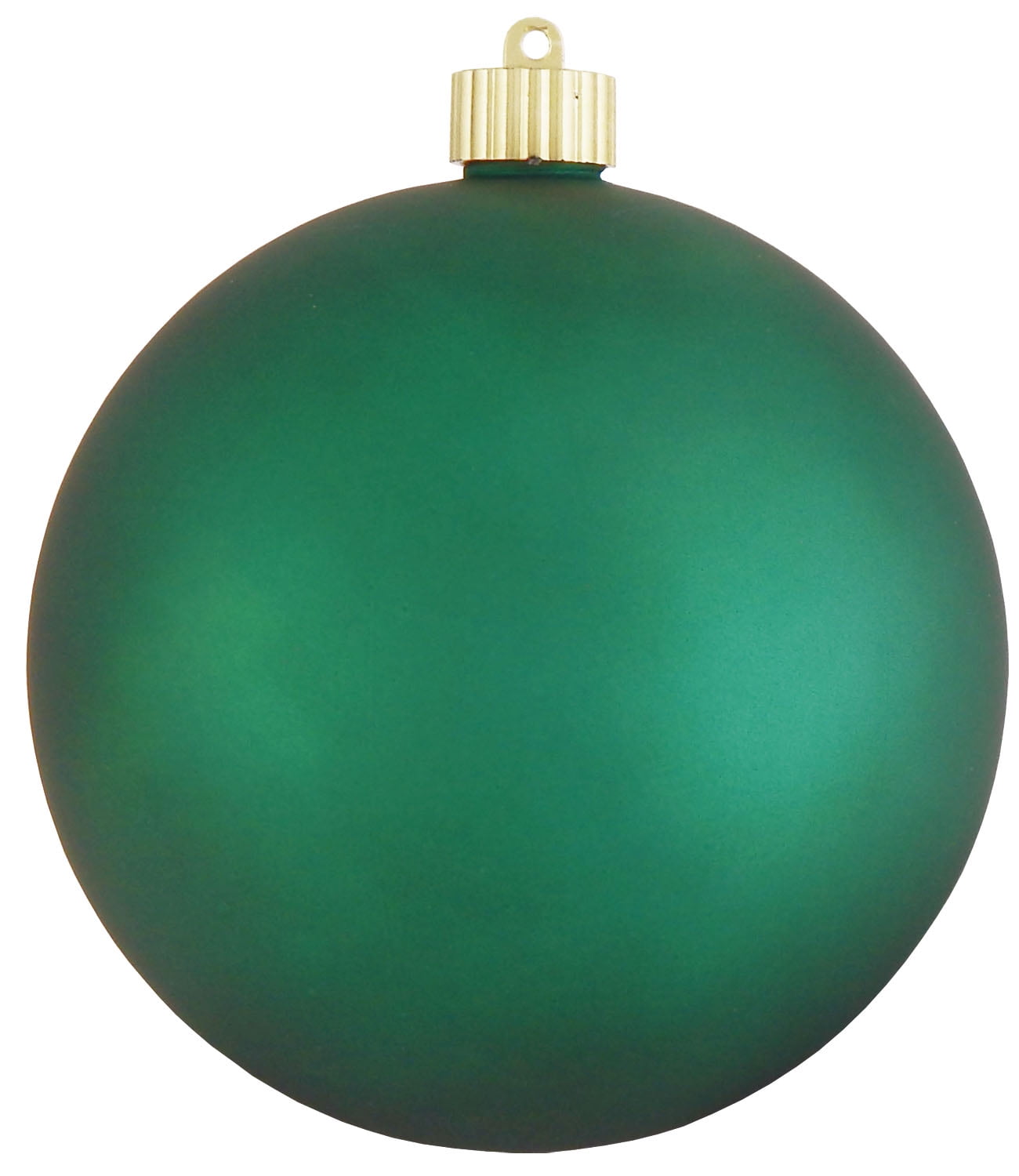 Christmas by Krebs Large Christmas Ornaments Matte Green 6" (150mm