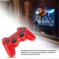 thumbnail image 3 of Wireless Intelligent Bluetooth Game Gamepad Functional Handle Signal Stabilization for PS3red, 3 of 4