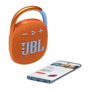 JBL Clip 4 Orange Portable Bluetooth Speaker