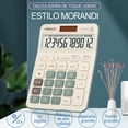 thumbnail image 3 of Calculadora de Escritorio pendancy Verde Pantalla LCD Grande con Función de Impuestos para Office Ho, 3 of 8
