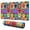 Colorful Dog Paw, variant on Long Mouse Pads for Desk,Corgi Dog and Flower Florals Desk Mats on Top Of Desks, Desk Mouse Pad Extra Large with 3mm Non-Slip Base and Stitched Edge for Gaming,Office,Work,Home 31.5"x15.7"