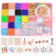 thumbnail image 2 of Beads de Polímero Clay Beads plano Beads de la Beads Spacer Beads para hallazgos de artesanía perfecl 4303 piezas, 2 of 8