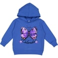 thumbnail image 2 of Inktastic Colorado State Butterfly and Flowers Toddler Hoodie, 2 of 4