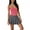 Red, variant on Musuos Women's Slim Short Tank Tops Adjustable Spaghetti Strap Open Back Low Cut Plaid Camisole Summer Crop Tops