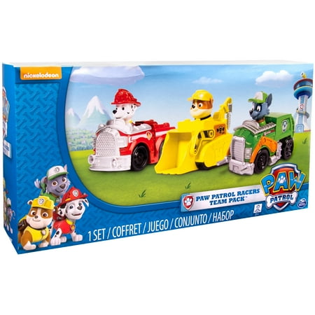 Paw Patrol Rescue Racers 6-Pack Collector's Vehicle Value Set