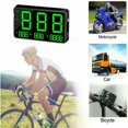 thumbnail image 5 of Coche motocicleta Digital GPS velocímetro Head Up Display alarma de exceso de velocidad, 5 of 5