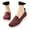 Purple, variant on Orthopedic Walking Shoes for Women Knit Upper Embroidery Wide Walking Shoes for Women Closures Arch Support -On Women Sneakers Classic Hands Free Womens Mary Jane Shoes Soft Shoes
