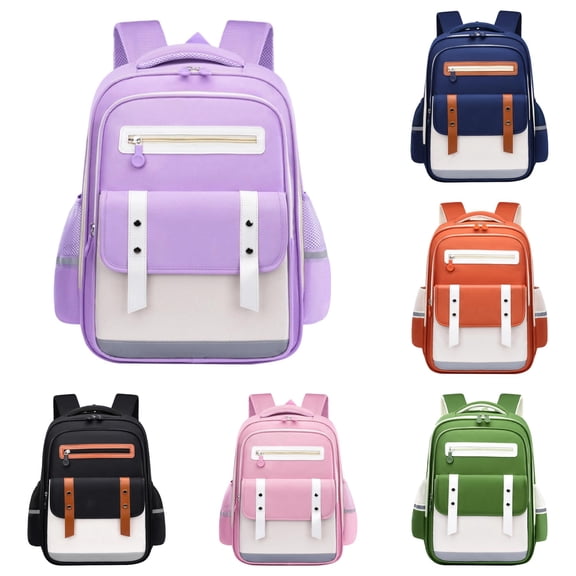UJNDER Cloud Design Large Capacity Backpack for Elementary Students Lightweight Weight-Reducing Daypack for Boys and Girls Girls School Backpack,02_Purple,Large