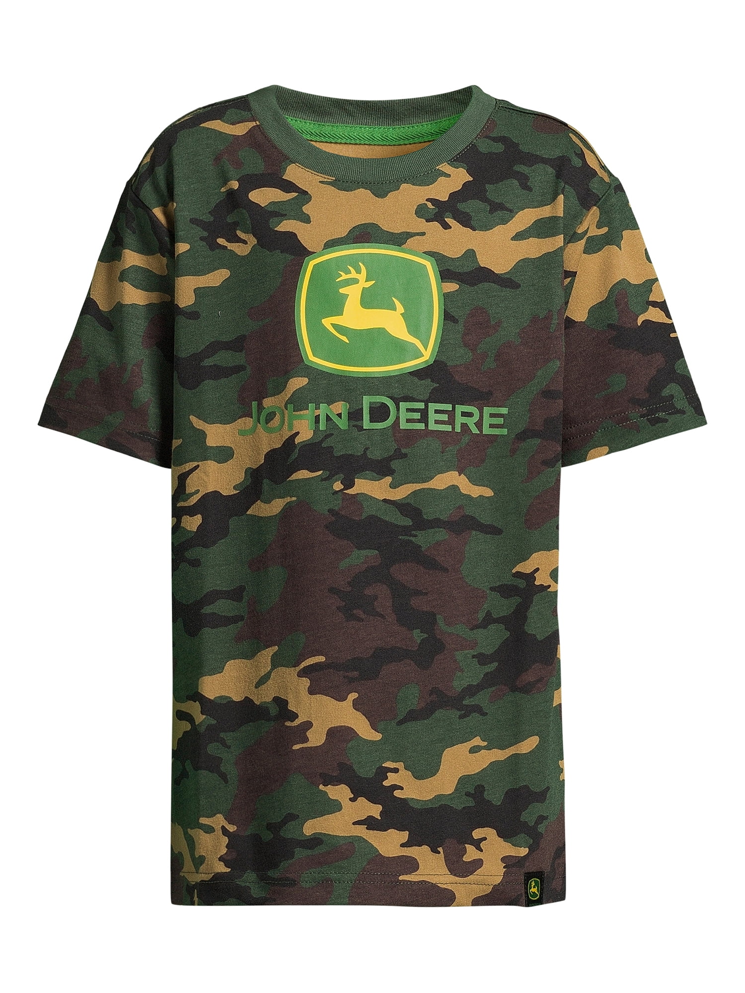 John Deere Boys' Crew Neck Short Sleeve T-Shirt, Sizes 4-16