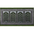 thumbnail image 1 of Modefa Turkish Islamic Prayer Rug - Multi Person Janamaz Sajada for Family or Large Gathering & Group Praying Carpet - Wide Plush Velvet Praying Mat (Green Arch - 4 Person), 1 of 5