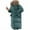 Army Green-01, variant on HTNBO Women's Long Winter Faux Fur Hooded Coat Cotton Padded Puffer Warm Jacket Fashion Zip Down Quilted Outwear