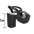 thumbnail image 3 of Sandalias Modare Negro para Mujer [MOD99] negro 23, 3 of 10