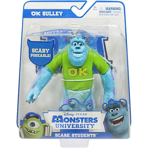 Monsters University Scare Students Action Figure, Sulley, Version 2 - Walmart.com - Walmart.com