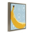 thumbnail image 4 of Stupell Industries Bright Banana Fruit Food & Beverage Painting Brown Floater Framed Canvas Art Print Wall Art, 25 x 25, 4 of 10
