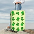 thumbnail image 7 of Fotbe St. Patrick's Day Luggage Cover Protector, Suitcase Protector，Scratch and Dirt Resistant, Fits 18-32 Inch Luggage-X-Large, 7 of 7