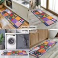 thumbnail image 6 of Pioneer Flower Floral Print Pattern Kitchen Rug Mat,Kitchen Runner Rugs Non Skid Washable,Decorative Kitchen Floor Mats for Kitchen,Sink,Laundry,17"x47.2", 6 of 7
