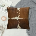 thumbnail image 2 of Nawypu  Brindle Brown White Home Decorative Rectangle Throw Pillow Cover Cushion Case Lumbar Design Printed Pillowcase, 2 of 5