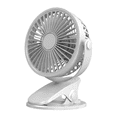 thumbnail image 2 of Ventilador con clip con carga USB para coche, mini ventilador eléctrico portátil pequeño, compacto y portátil, 2 of 4