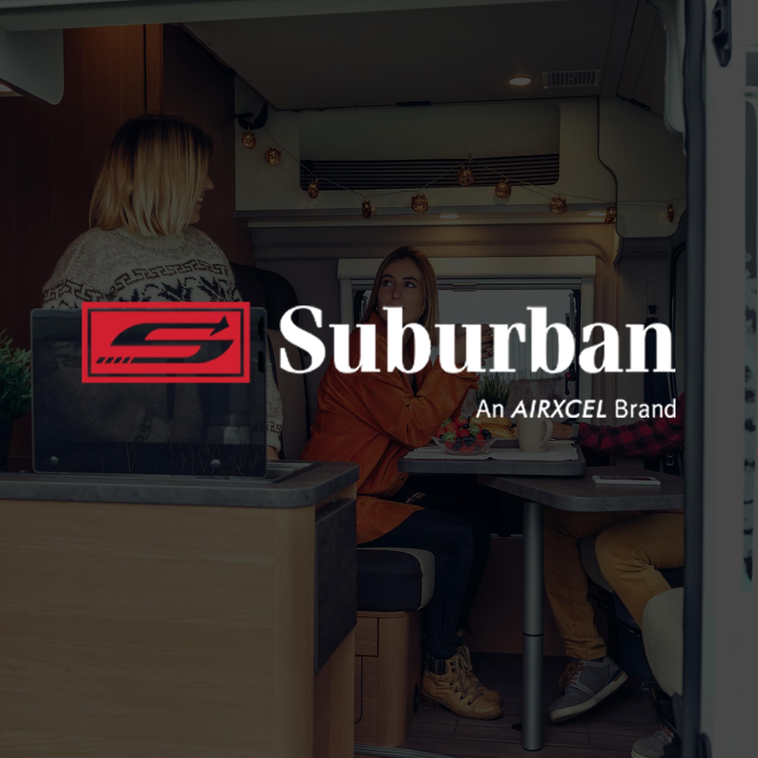 Suburban 5243A Multicolor, Porcelain Lined Steel, Water Heater, 46 lbs, for RV Water System