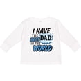 thumbnail image 3 of Inktastic I Have the Best Dad in the World Boys Long Sleeve Toddler T-Shirt, 3 of 5