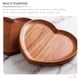 thumbnail image 4 of Bandeja de madera con forma de corazón, bandeja de madera para servir, plato de madera con forma de corazón, bandeja para aperitivos, plato de madera para joyería, 4 of 6