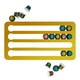thumbnail image 3 of Soporte para cápsulas de café con estantes giratorios para almacenar accesorios - Capacidad para 40 cápsulas doradas Hold 40 Golden, 3 of 4