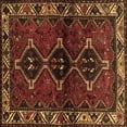 thumbnail image 1 of Ahgly Company Indoor Square Persian Brown Traditional Area Rugs, 5' Square, 1 of 4