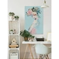 thumbnail image 6 of Parvez Taj Flower and Butterflies Canvas Wall Art, 6 of 7