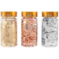 thumbnail image 2 of Gold leaf compatible with resin tray mold, 3 bottles of gold leaf compatible with painting craft, n, 2 of 5