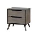 thumbnail image 4 of Furniture of America Adelie Ensemble de Lit Double Moderne Mi-Siècle 2 Pcs, 4 of 5