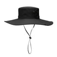 thumbnail image 1 of Sombrero de pescador unisex de ala ancha para actividades al aire libre, con protección solar, para senderismo y pesca, 1 of 7