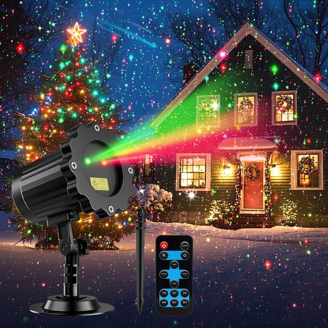 Proyector láser navideño con luces FLITI 2024 actualizadas