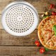 thumbnail image 1 of GAXIRE Accesorio Para Hornear Pizza Redondo En Acero Plateado Resistente Y De Fácil Desmoldeo, 1 of 8