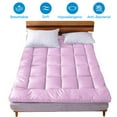 Lovote Extra Thick Twin Mattress Topper Pillow Top Mattress Pad Cover Cooling Mattress Protector