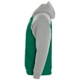 thumbnail image 3 of Holloway Sportswear 2XL Banner Hoodie Dark Green/Athletic Heather 229179, 3 of 4