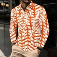 thumbnail image 1 of DecSea Mens Long Sleeve Polo Shirts Fashion Color Block Zipper T shirts, 1 of 5