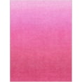 thumbnail image 2 of Well Woven Apollo Ombre Modern Pink Flat Pile Easy to Clean 7'7" x 9'10" Area Rug for Living Room Dining Room Bedroom and Kitchen, 2 of 6