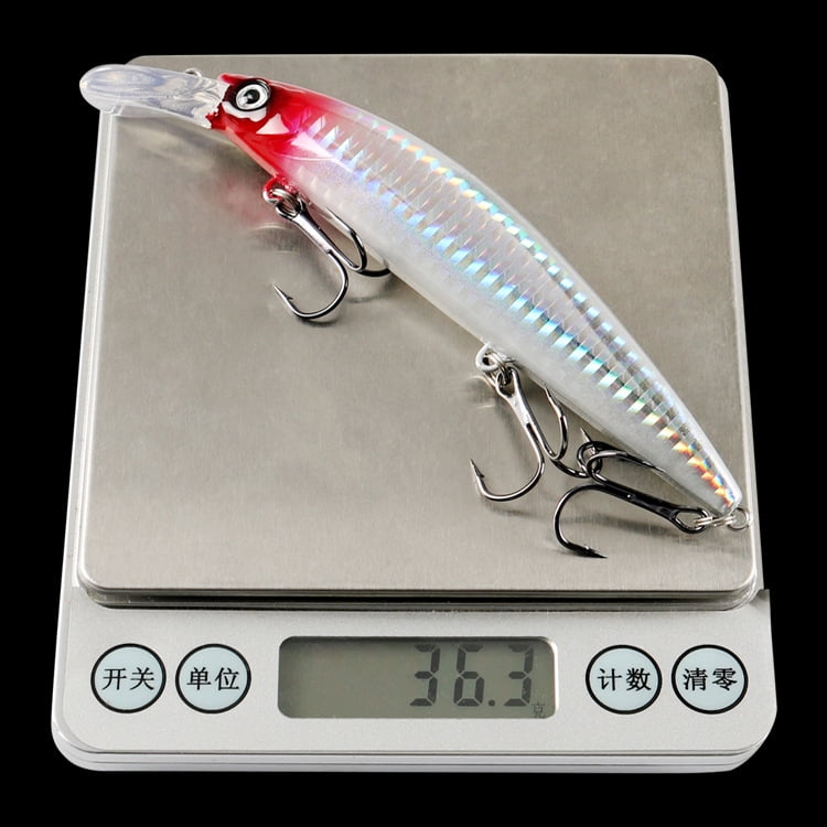 2PC Fishing Lures Jigs With Hook 36g Sea Fishing Sinking Minnow Plastic Fishing Tackle Bait