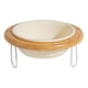 thumbnail image 1 of Cuenco de cerámica para gatos, base alta, cuenco para perros, protección de la columna cervical, altura ajustable, 1 of 5