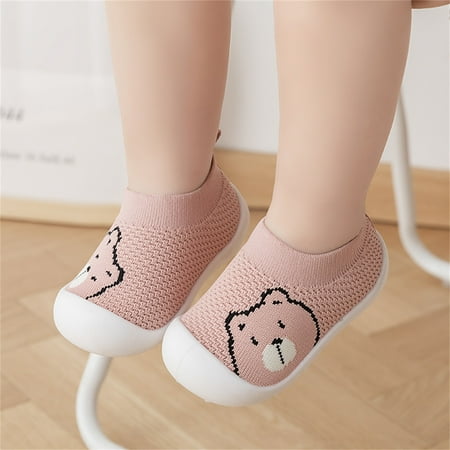 

Cathalem Mes Shoes Size Toddler Kids Baby Boys Girls Shoes Cute Cartoon Animals Breathable Size 9 Toddler Shoes Pink 0 Months