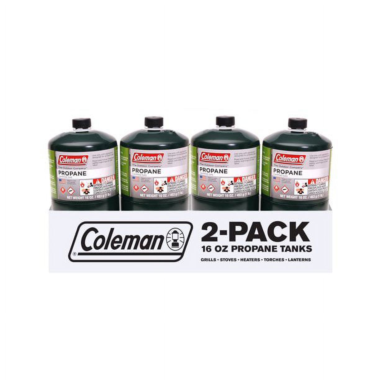 Coleman Propane Camping Gas Cylinder 2-Pack - image 2 of 3