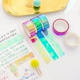 thumbnail image 4 of Musbetu Colorful Waterproof Adhesive Laser Tape DIY Scrapbooking Album Notebook Decor, 4 of 7