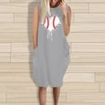 thumbnail image 4 of Birdeem la Mode Robe d'Été pour Femmes Grande Taille Décontractée Ample avec Poches Aguichant Imprimée, 4 of 4