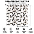 thumbnail image 2 of Blackout Kids Curtains,Dachshund and Heart Childrens Insulated Curtains Set Of 2,Bedroom Essentials,Toddler Room Decor 42x84in(106x213cm), 2 of 4