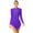 Purple, variant on Aiihoo Women Figure Ice Skating Dress Sheer Mesh Ballet Gymnastics Leotard Dance Dress Black XL