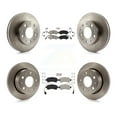 thumbnail image 1 of Transit Auto Front Rear Semi-Metallic Pads and Disc Brake Rotors Kit for Car 2014-2020 Ram ProMaster 2500 3500 1500 with Vented Rotor K8A-103520, 1 of 11